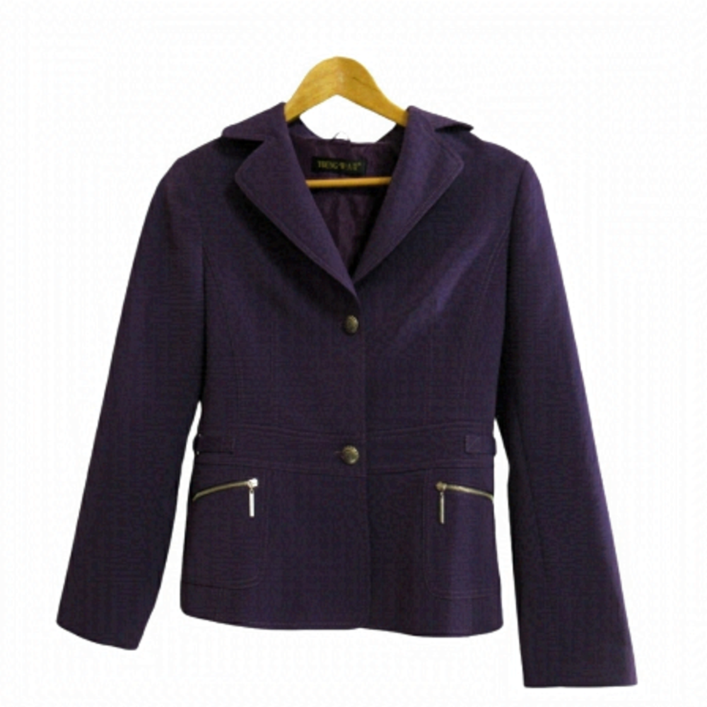 𝅺lightweight Young.W.A purple coat